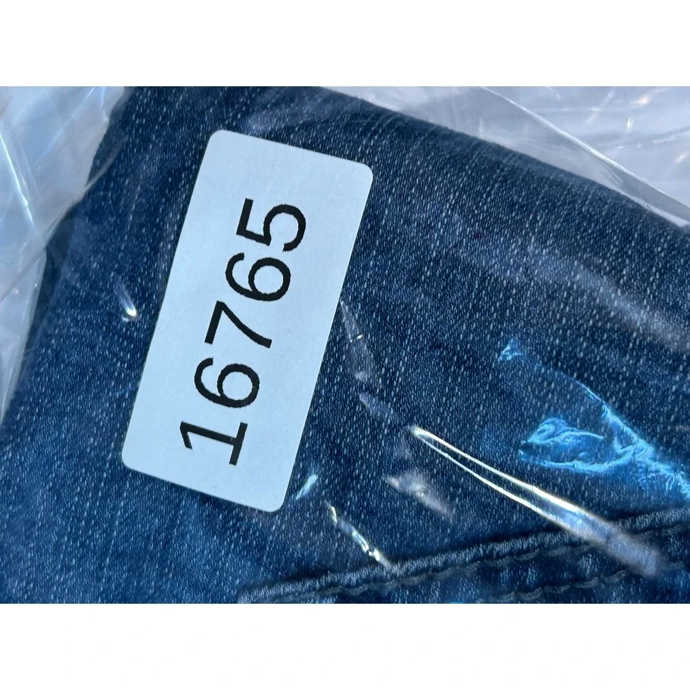 T.K. Axel Jeans Mens‎ 38x30 Blue Slim Straight Medium Wash Stretch Denim Pants